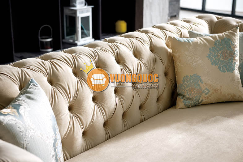 Bộ sofa phòng khách phong cách châu âu CSM 6254-2